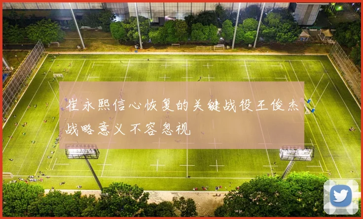 崔永熙信心恢复的关键战役王俊杰战略意义不容忽视